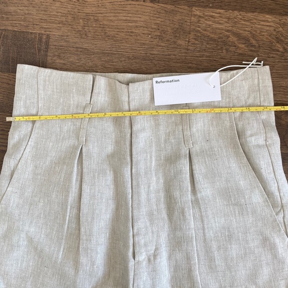 Reformation Norman Pant - Oatmeal - Picture 7 of 7